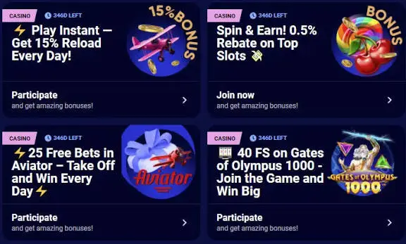 Spinay Casino – Casino Oyunları, Bonuslar ve Mobil Erişim image 3
